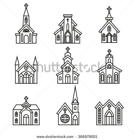 450x470 church building, christian church christian chapel, cathedral - Church Drawing Images