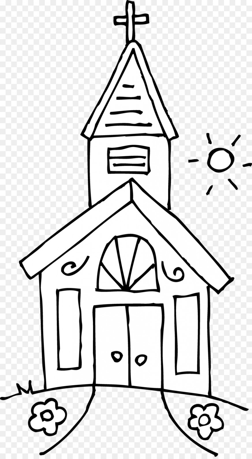 873x1590 Draw A Cartoon Church Cartoon Church Drawing - Church Drawing Images