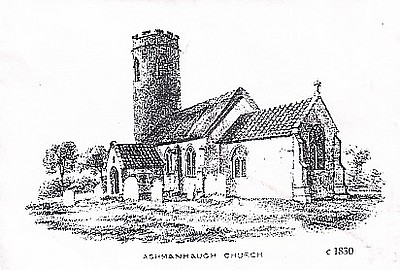 400x270 church line art ashmanhaugh parish council - Church Line Drawing