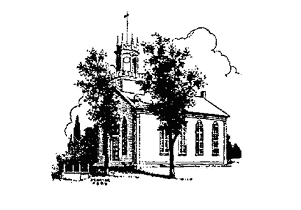430x300 Our History First Universalist Church Of Southold - Church Line Drawing