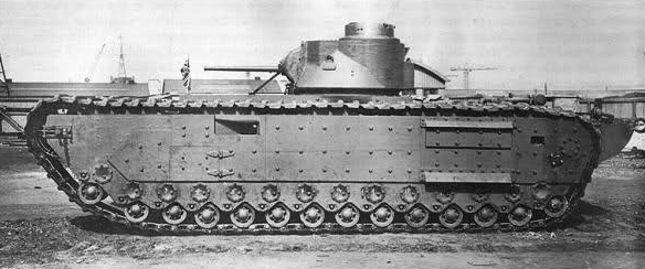 584x244 churchill tank - Churchill Tank Drawing