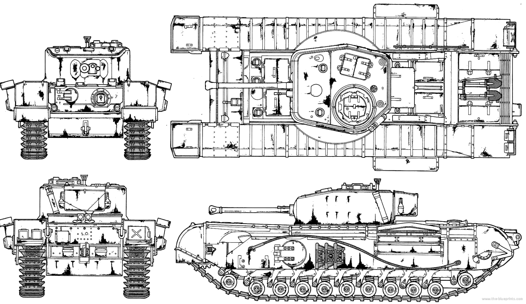 Churchill Tank Drawing at Explore collection of