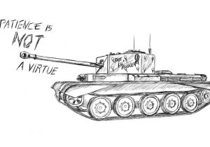 300x210 simple high quality free cliparts rhclipartxtrascom how to draw - Churchill Tank Drawing
