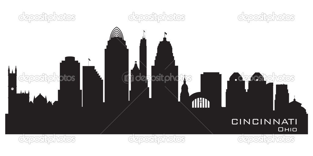 Cincinnati Skyline Drawing at Explore collection