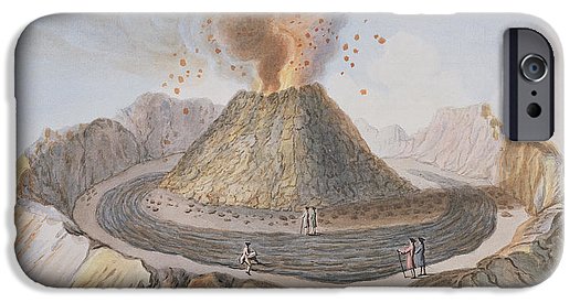 525x275 Volcanic Cone Iphone Cases Fine Art America - Cinder Cone Volcano Drawing
