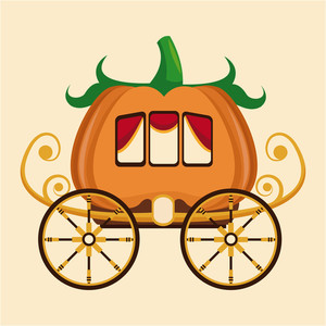 300x300 Cinderella Carriage Drawing Royalty Free Vectors - Cinderella Carriage Drawing