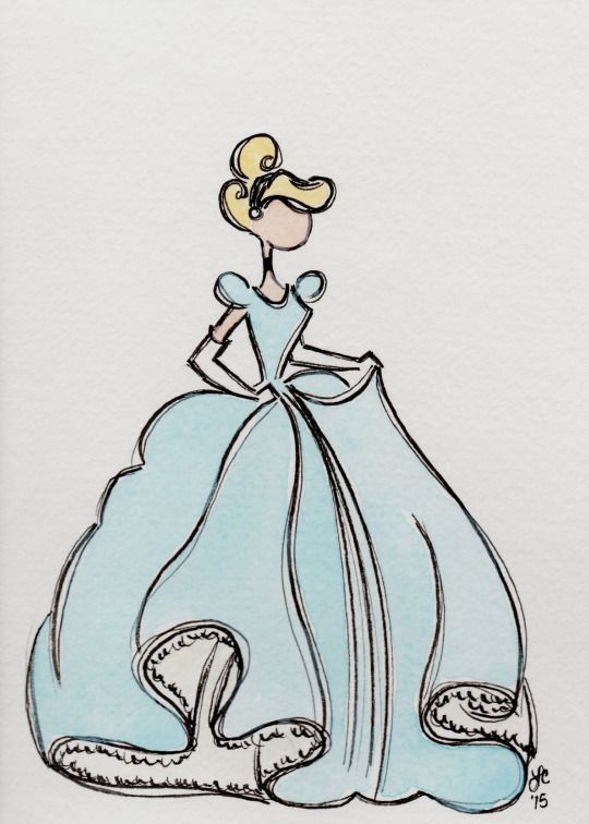 Cinderella Cartoon Drawing at Explore collection