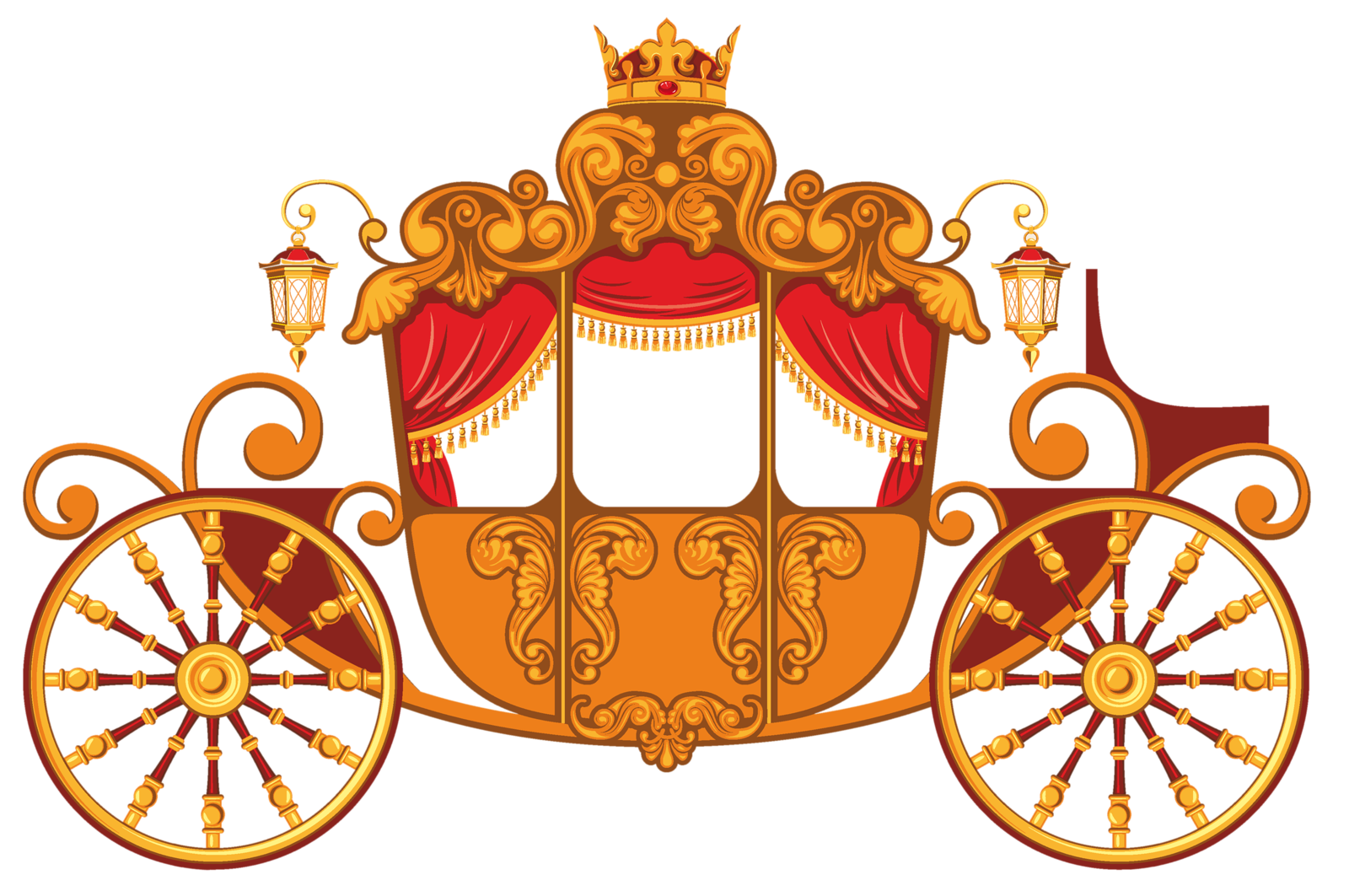 1600x1063 Collection Of Free Cinderella Drawing Coach Download On Ui Ex - Cinderella Coach Drawing