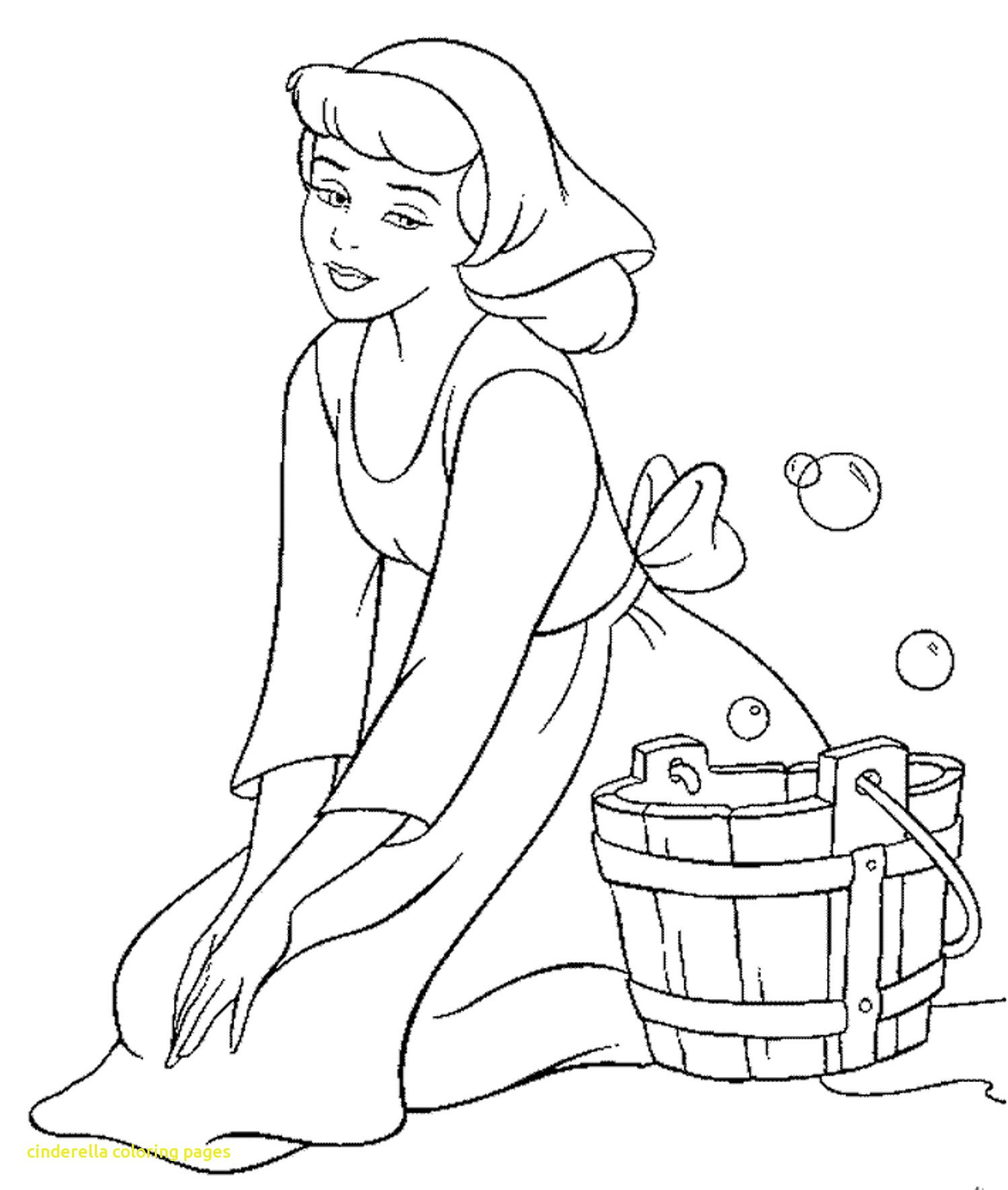 1498x1768 Color Drawing Cinderella For Free Download - Cinderella Drawing Pictures