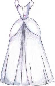 194x300 How To Draw Cinderella's Gown - Cinderella Dress Drawing