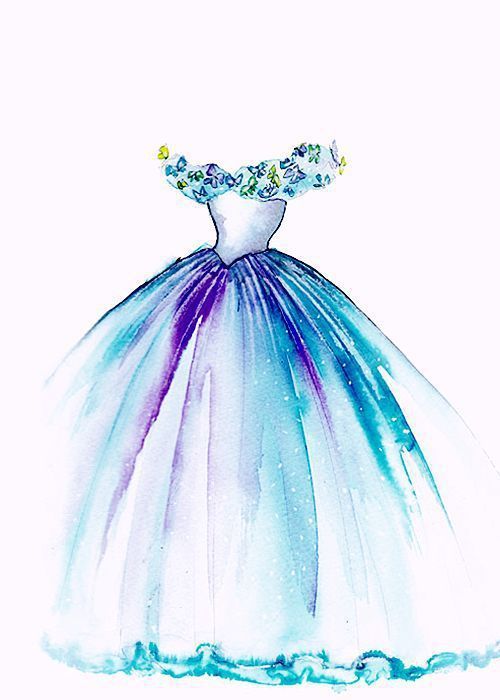 500x700 Imagem De Isabel Pink Princess Princess Disney Drawings - Cinderella Dress Drawing