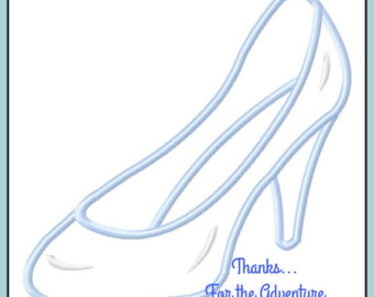 340x270 items similar to princess cinderella christmas holly glass slipper - Cinderella Glass Slipper Drawing