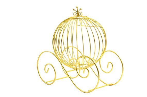 570x377 Large Cinderella Pumpkin Carriage Wedding Wire Centerpiece - Cinderella Pumpkin Carriage Drawing