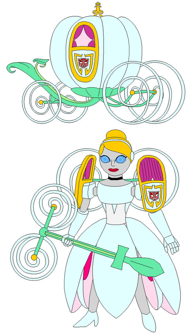 681x1174 cinderella's pumpkin carriage as a transformer - Cinderella Pumpkin Carriage Drawing