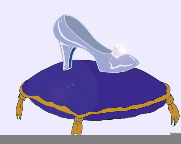 600x478 cinderellas glass slipper clipart free images - Cinderella Slipper Drawing