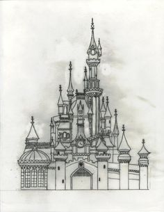 236x305 disney disney coloring pages, cinderella - Cinderellas Castle Drawing