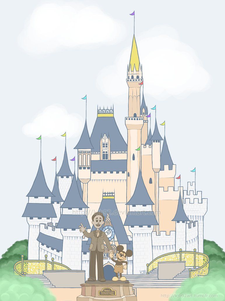 772x1035 florida cinderella's castle doodle - Cinderellas Castle Drawing