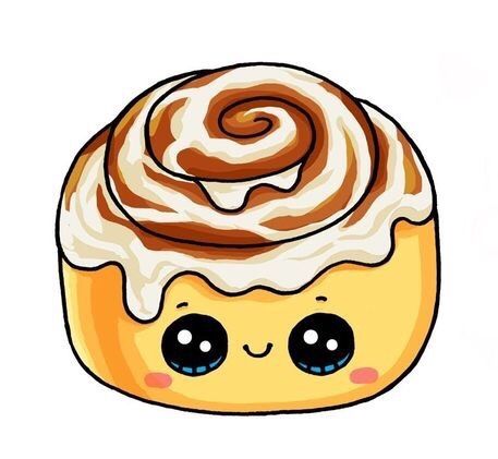 Cinnamon Roll Drawing at PaintingValley.com | Explore collection of