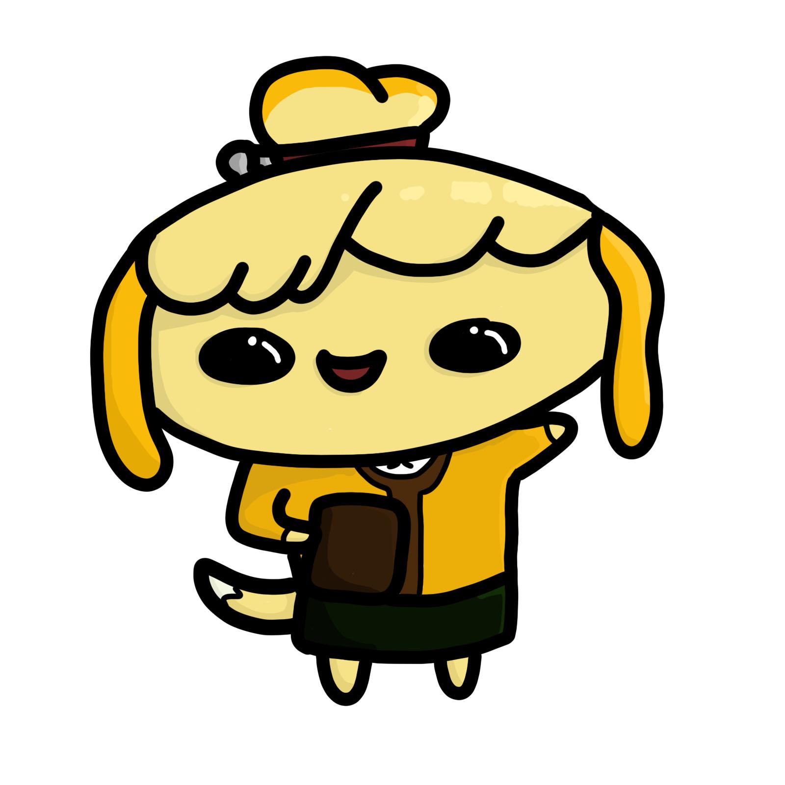1600x1600 my cute little cinnamon roll is in smash! i tried drawing her but - Cinnamon Roll Drawing
