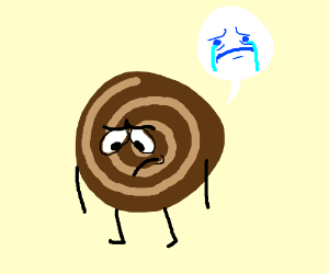 300x250 sad cinnamon roll drawing - Cinnamon Roll Drawing