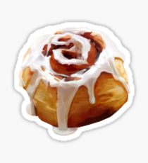 210x230 cinnamon bun drawing stickers redbubble - Cinnamon Roll Drawing