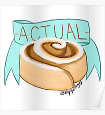 210x230 cinnamon roll drawing posters redbubble - Cinnamon Roll Drawing