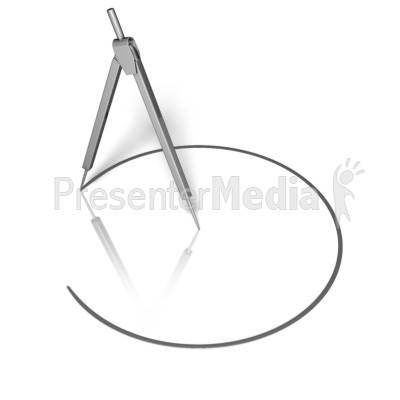 400x400 compass drawing a perfect circle - Circle Compass Drawing