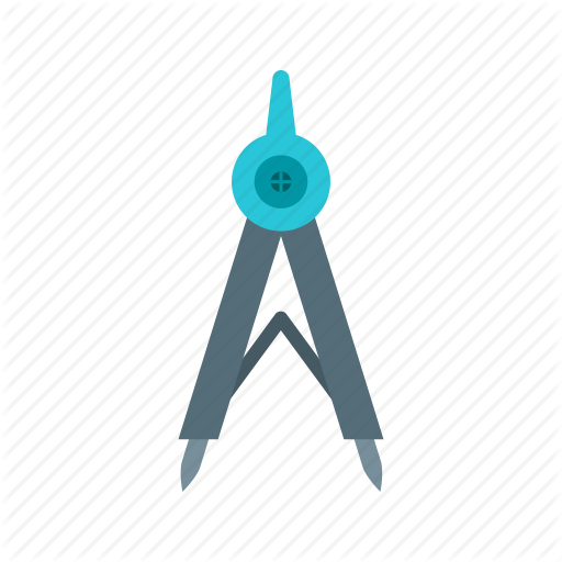 512x512 circle, compass, drawing, mathematics, paper, precision, tool icon - Circle Compass Drawing