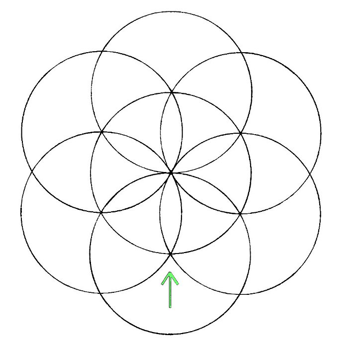 700x700 Flower Of Life How To Draw The Chemical Marriage - Circle Drawing