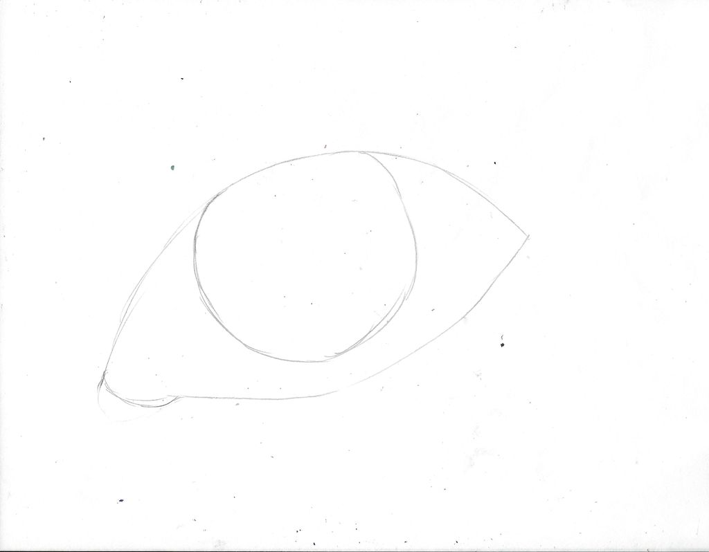 1024x798 How To Draw An Eye - Circle Line Drawing