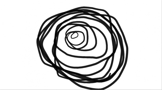 650x363 What Do Your Doodles Say About You - Circle Line Drawing