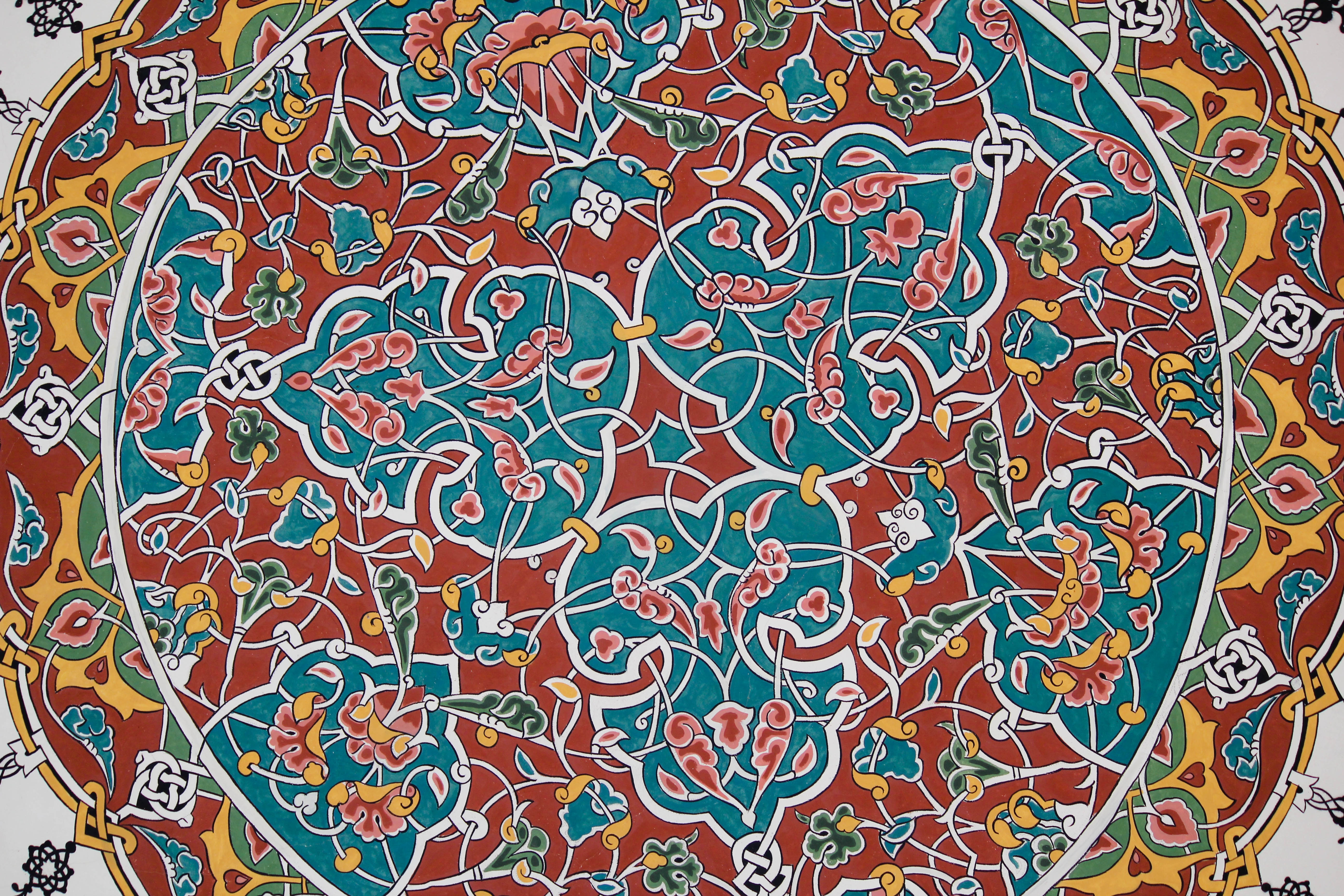 5184x3456 Free Images Pattern, Circle, Drawing, Design, Mosaic, Flooring - Circle Pattern Drawing