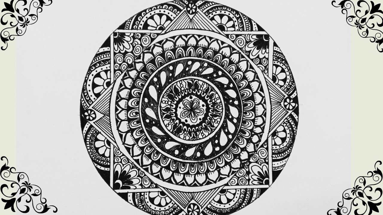 Circle Pattern Drawing at Explore collection of