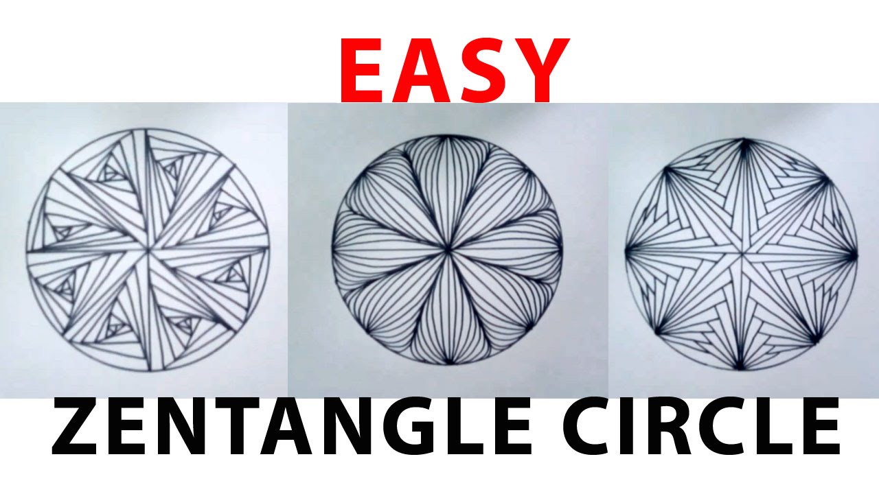 1280x720 Menggambar - Circle Pattern Drawing