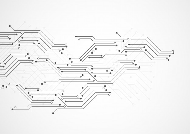 626x442 Circuit Vectors, Photos And Free Download - Circuit Board Drawing
