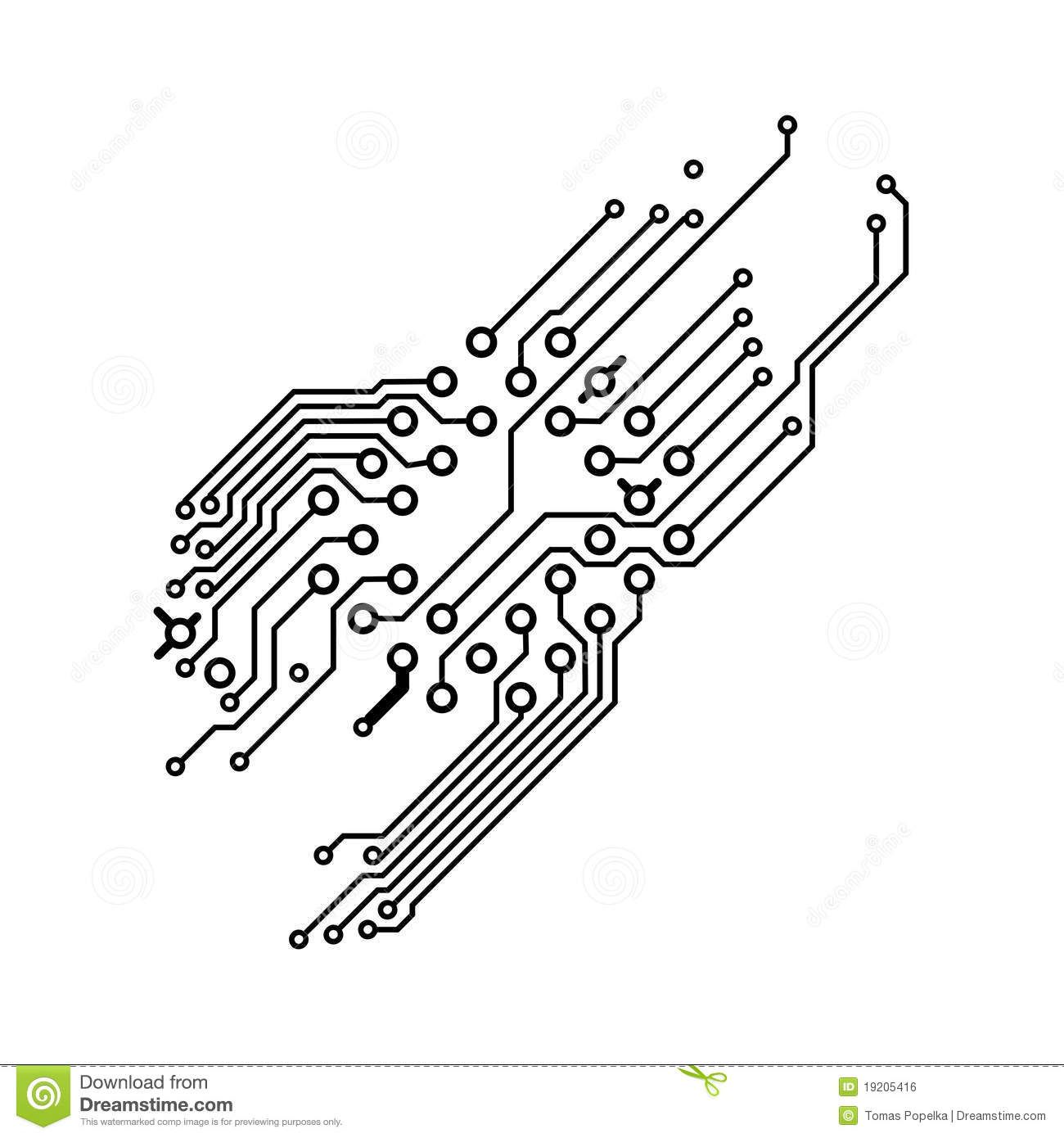 1300x1390 Simple Circuit Board Drawing Displaying - Circuit Board Drawing
