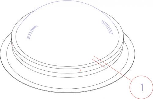 500x325 circular skylights detailed drawings aia industries - Circular Drawings