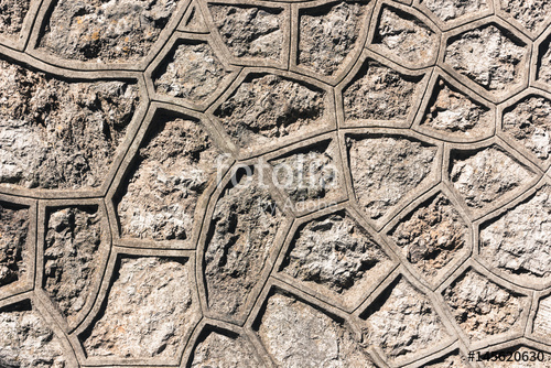 500x334 wall with yellow circular drawings stock photo and royalty free - Circular Drawings