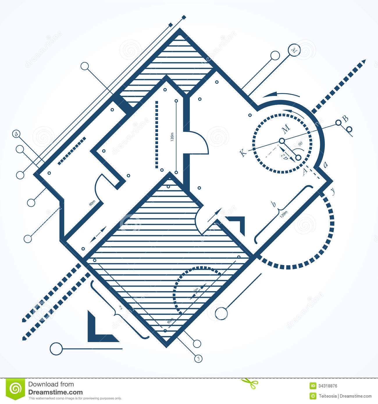 1300x1390 royalty free architecture drawing idea featuring small home design - Circulation Drawing