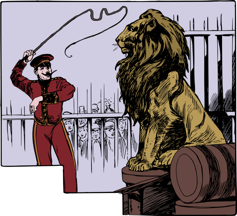 822x750 Lion Taming Tame Animal Circus Ringmaster Cc0 - Circus Ringmaster Drawing