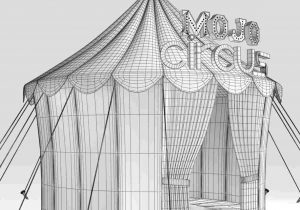 300x210 tent drawing d models simple pup tentrhfrancescomilanesecom - Circus Tent Drawing