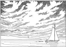 265x190 Cloud Line Artwork, Drawings - Cirrus Clouds Drawing