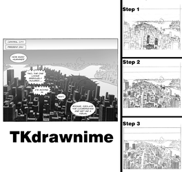 264x250 Tutorial Background City House Street On Drawing Tutorial - City Background Drawing