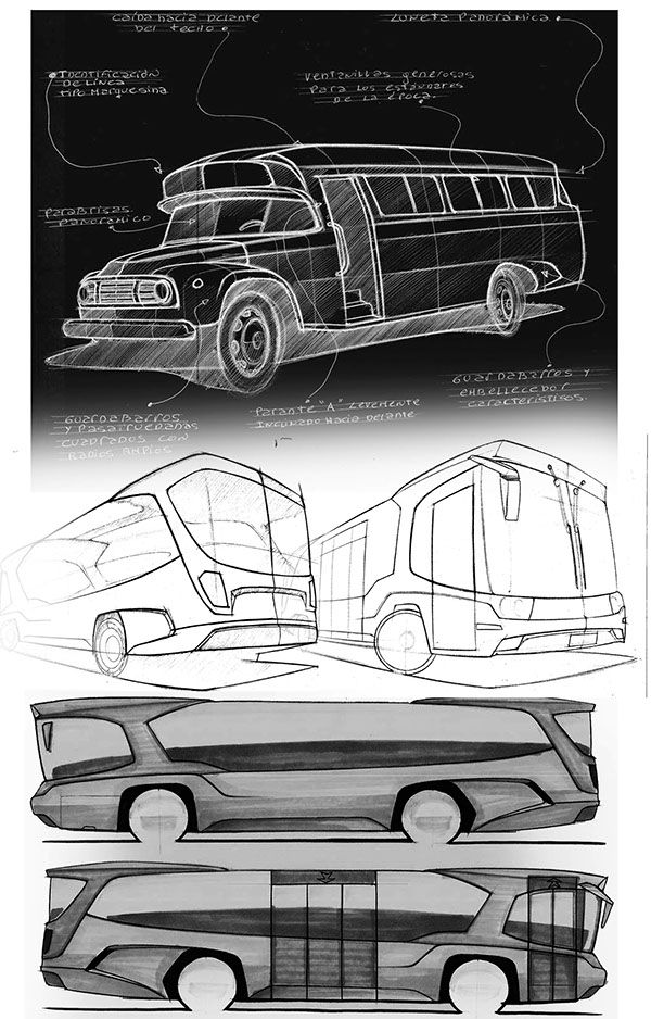 600x938 city bus, for short or middle distance moh transportation - City Bus Drawing