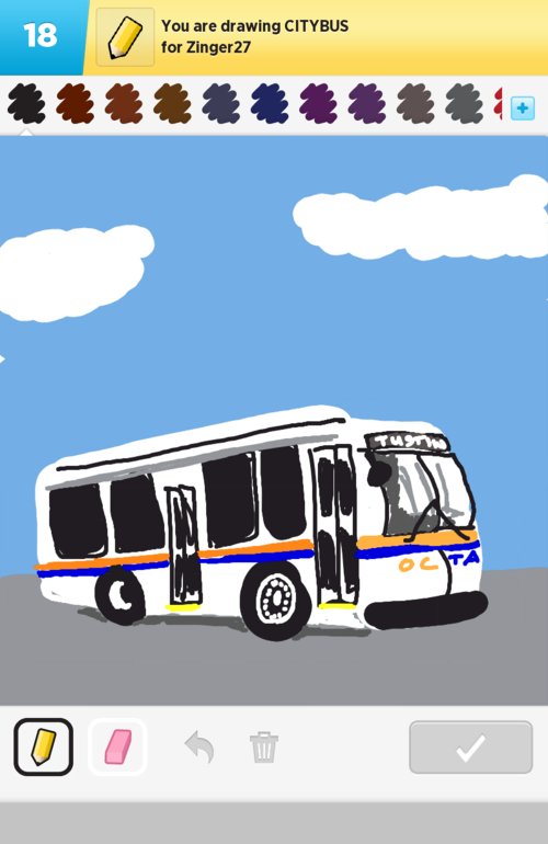 500x770 Citybus Drawings - City Bus Drawing