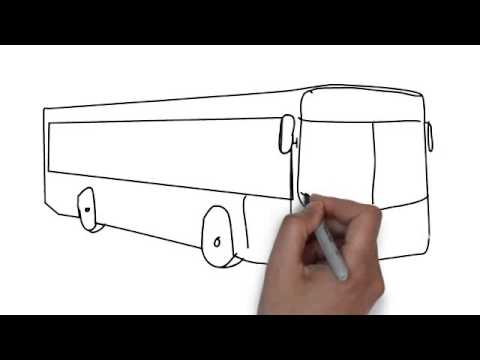 480x360 How To Draw Bus - City Bus Drawing
