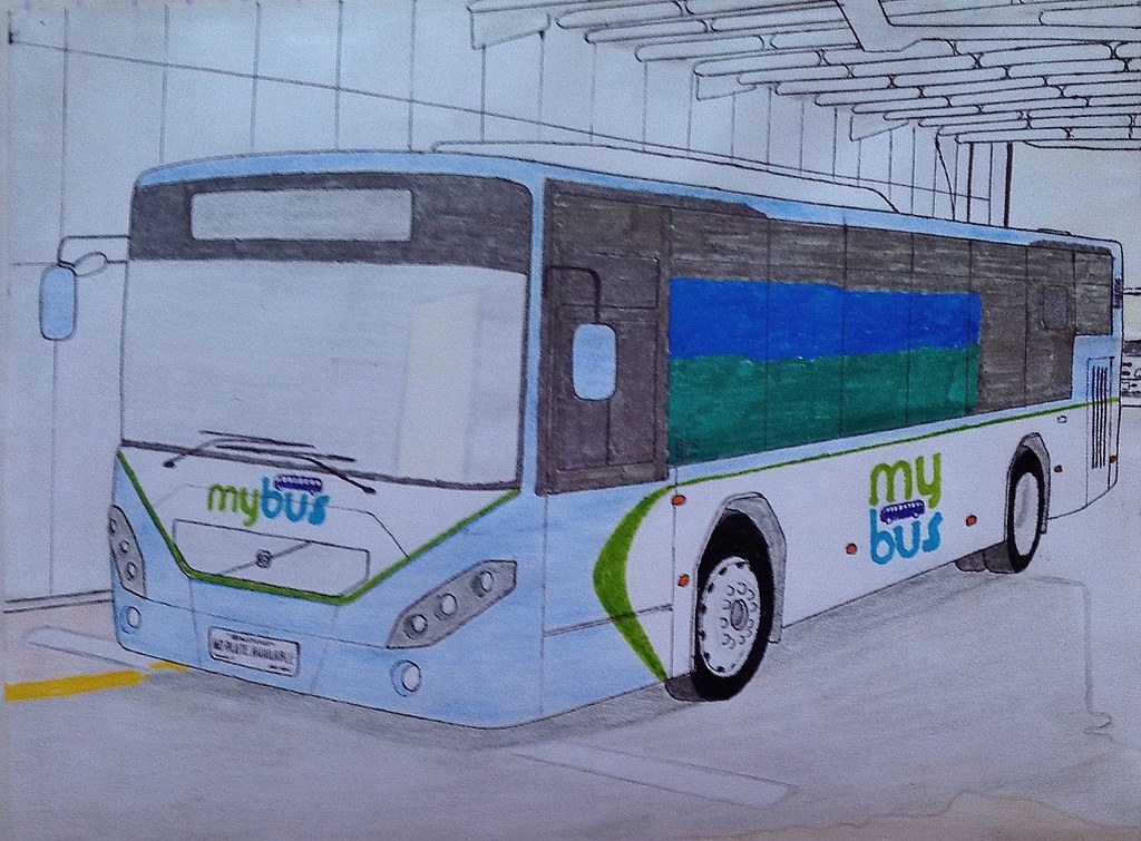 1024x755 The World's Newest Photos Of Drawing And Publictransport - City Bus Drawing
