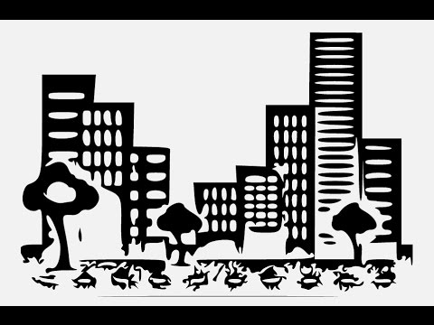 480x360 How To Draw Smart City Cartoon Drawing Step - City Cartoon Drawing
