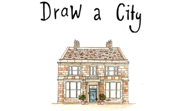 382x225 Draw A City - City Drawing Tumblr