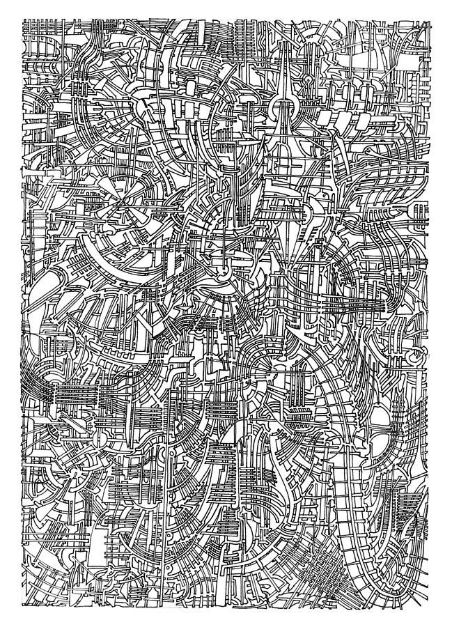 649x900 Open Landscape Drawing - City Landscape Drawing
